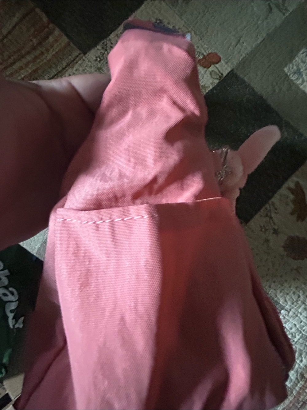 Kipling Rose Pink Nylon Crossbody Bag with Front Zip Pockets - Picture 13 of 13